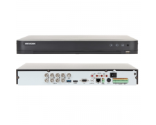 Grabador Digital Hikvision 8MP/8FPS, 8 entradas video BNC. Cmaras HD -TVI, AHD/CVI , CVBS y 4 cmaras IP 