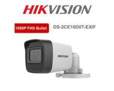 Cmara hibrida 4 en 1 TURBO HD mini bullet de 1080p con lente fijo de 2,8mm. Soporta los estandares, HD-TVI, AHD, HD-CVI y CVBS. Apta para instalacin en exterior (IP66). Iluminacin IR de hasta 20M.
