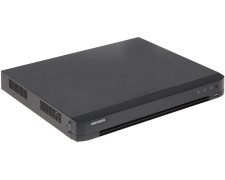 DVR Turbo HD Versin 5.0, 16 canales analgicos ms 8 canales IP (permite apagar canales analgicos TURBOHD y poder colocar cmaras IP en todos sus canales, es decir, soporta hasta hasta 24 cmaras IP
