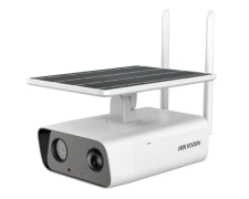 Cmara IP con panel solar, 4 Mpx, lente fija 4mm, 4G Cmara IP, resolucin mxima 2688  1520. Min. Iluminacin: Color: 0.01 Lux @ (F1.6, AGC ON), B/W: 0 Lux con IR. Lente fija 4mm (horizontal FOV 83.