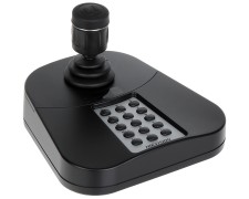 Teclado de control para Domos PTZ, DVR, Etc.CONEXCION USB. 128 x 64 screen
4-axis joystick
Connectable to the Multi-functional Video Center (MVC) and Matrix Access Gateway (VAG) by RS-422 serial port,