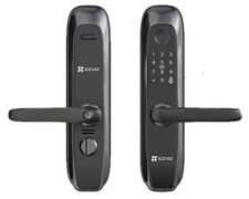 CERRADURA INTELIGENTE CON HUELLA DACTILAR, SIN WIFI, TIMBRE INCORPORADO, ALARMA ANTISABOTAJE,4 METODOS DESBLOQUEO(HUELLAS, CONTRASEA, TARJETAS, LLAVE MECANICA), ADMITE HASTA 50 HUELLAS, CONTRASEAS O