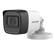 CAMARA HIKVISION BULLET 2MP METALICA LENTE 2.8MM EXTERIOR. MICROFONO INCORPORADO. EXIR 30M. IP67