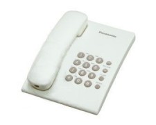 TELEFONO PANASONIC KX-TS500 AG DE MESA S BLANCO