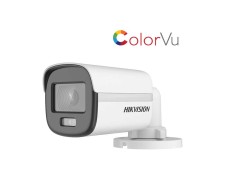 Cmara Color vu Bullet plastica FULL HD 2mp con lente fijo de 2.8mm. IR 20mts IP67