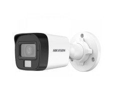 CAMARA BULLET 3K 5MPX HIKVISION PLASTICA IP67 MIC IR 25MT LUZ BLANCA 20MT