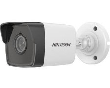 Cmara bullet de tecnologa IP y resolucin 2 Megapixeles (1920x1080 @20 fps). ptica fija 2.8 mm. Compresin H.265+/H.265/H.264+/H.264. Sensor CMOS 1/2.8